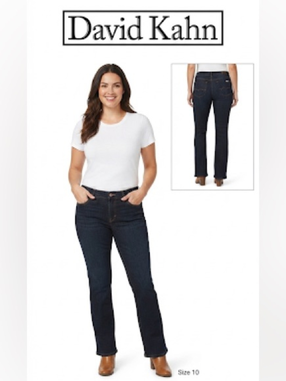David Kahn Lauren Bootcut Jeans 10
